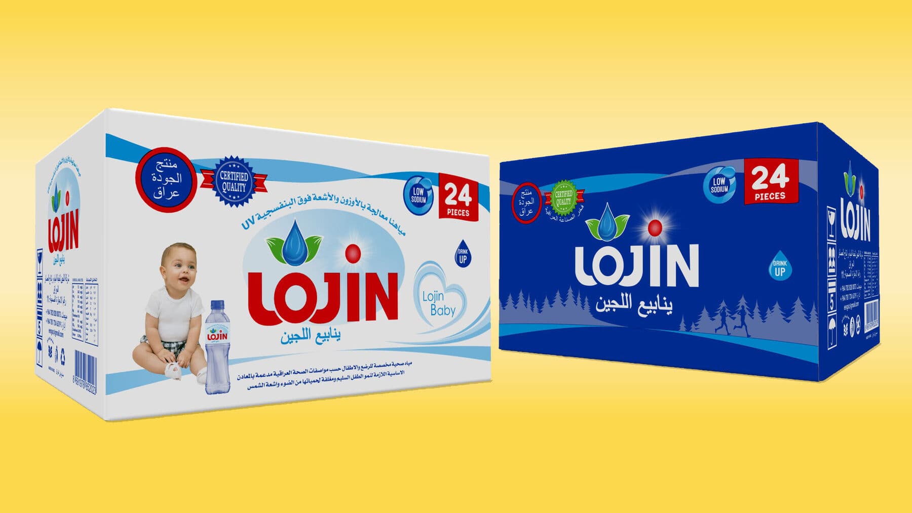 Water cases for Lojin