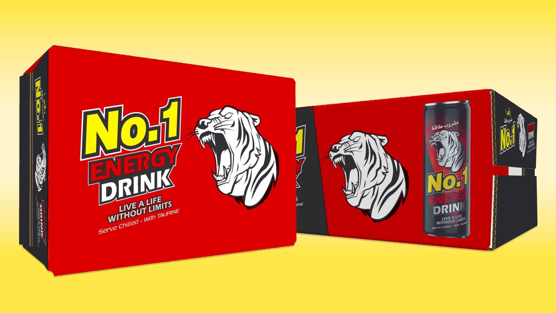 Energy drink cases for No.1